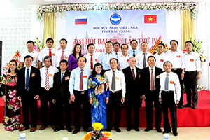 Hội hữu nghị Việt – Nga tỉnh Bắc Giang tổ chức Đại hội nhiệm kỳ 2016-2021